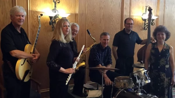 Dale Polewach with his Conti Entrada Archtop